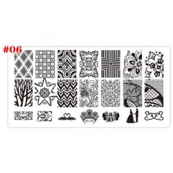 Matrita Stampila unghii #BC06